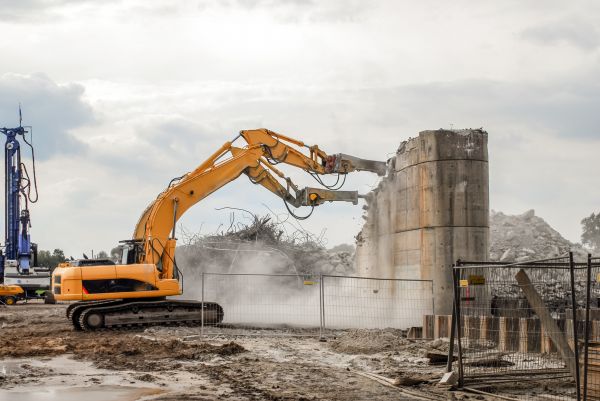 Silo Demolition in Pottstown